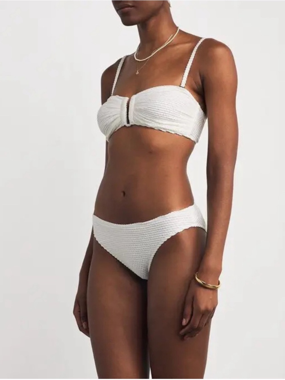 NWT Ulla Johnson Santorini Scalloped Bikini Size Small